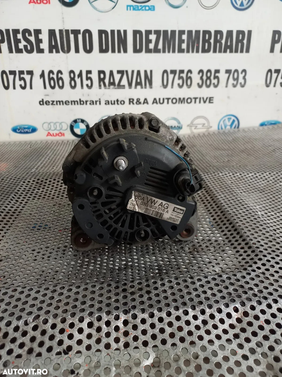 Alternator Audi A6 C6 A4 B7 2.0 BRE BLB Tdi Cod 03GA - 5