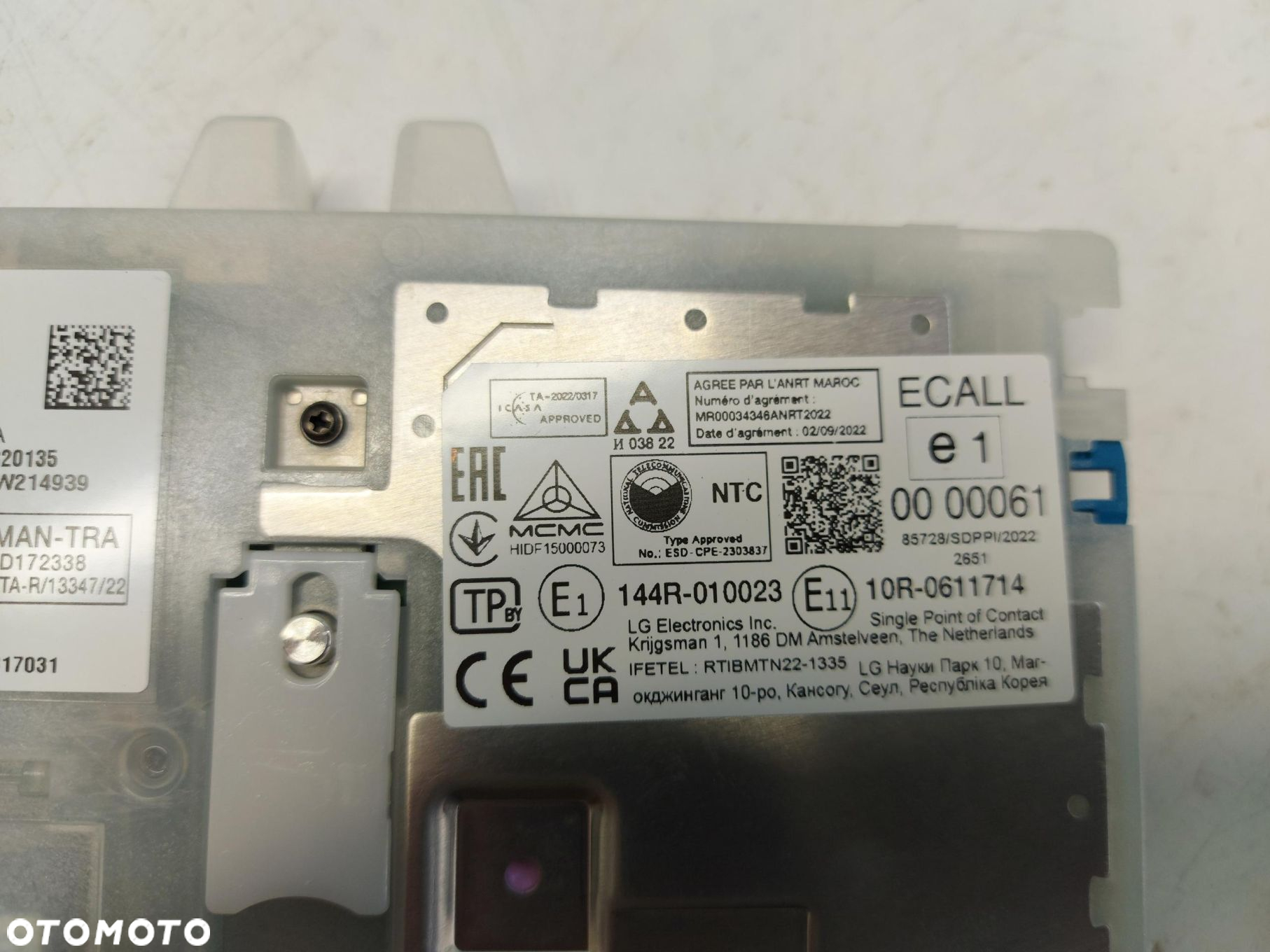 BMW 5 G60 Moduł sterownik Anteny GPS 5B3DF11 - 4