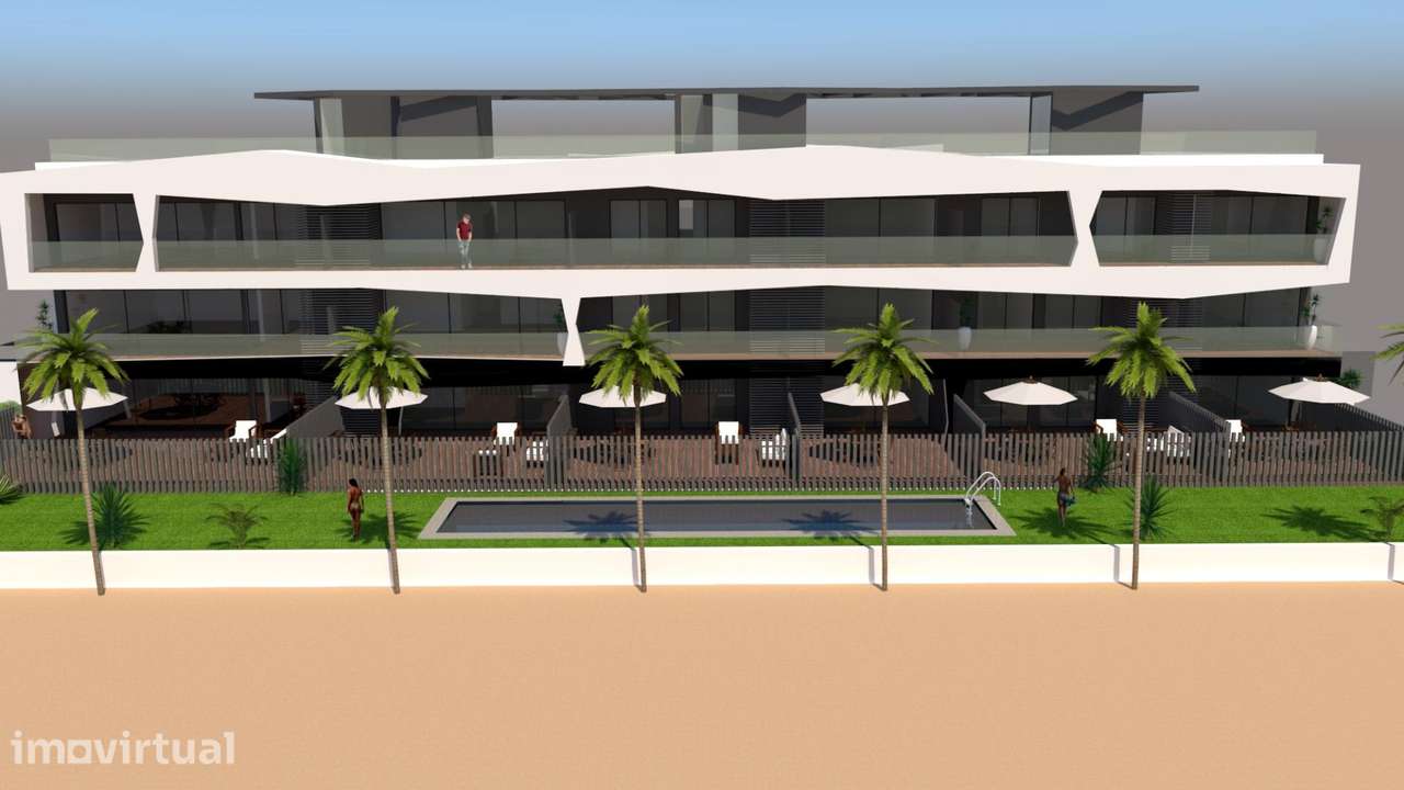 Apartamento T3 Duplex com grande terraço na Praia de Costa Nova - Grande imagem: 5/17