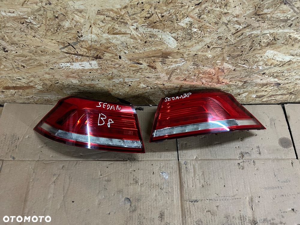 Volkswagen Passat B8 sedan lampa lewy tył prawy tył eurpa - 1