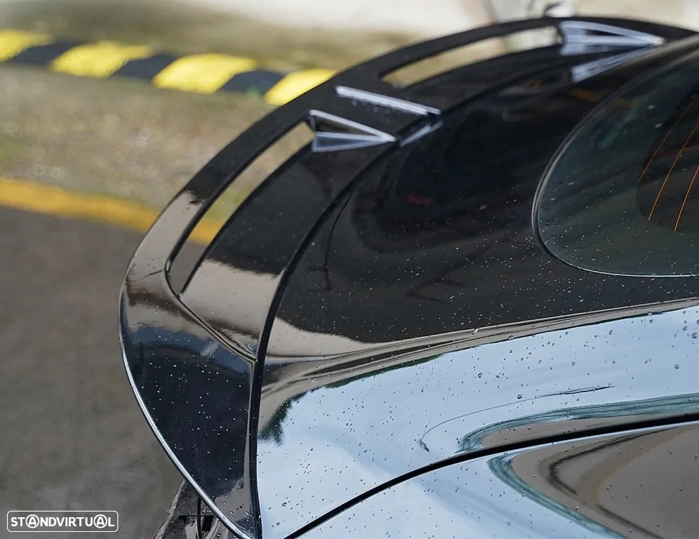 Conjunto Tesla Model 3 Spoiler, Aileron, Laminas e Difusor - 22