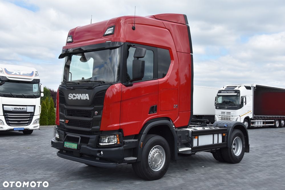 Scania R 450 / XT /  HYDRAULIKA HYVA / CAŁA NA PODUSZKACH  / 2022 / FULL LED / STANDARD /  FULL SERWIS ASO SCANIA / Retarder / !! Jak nowa !! - 35