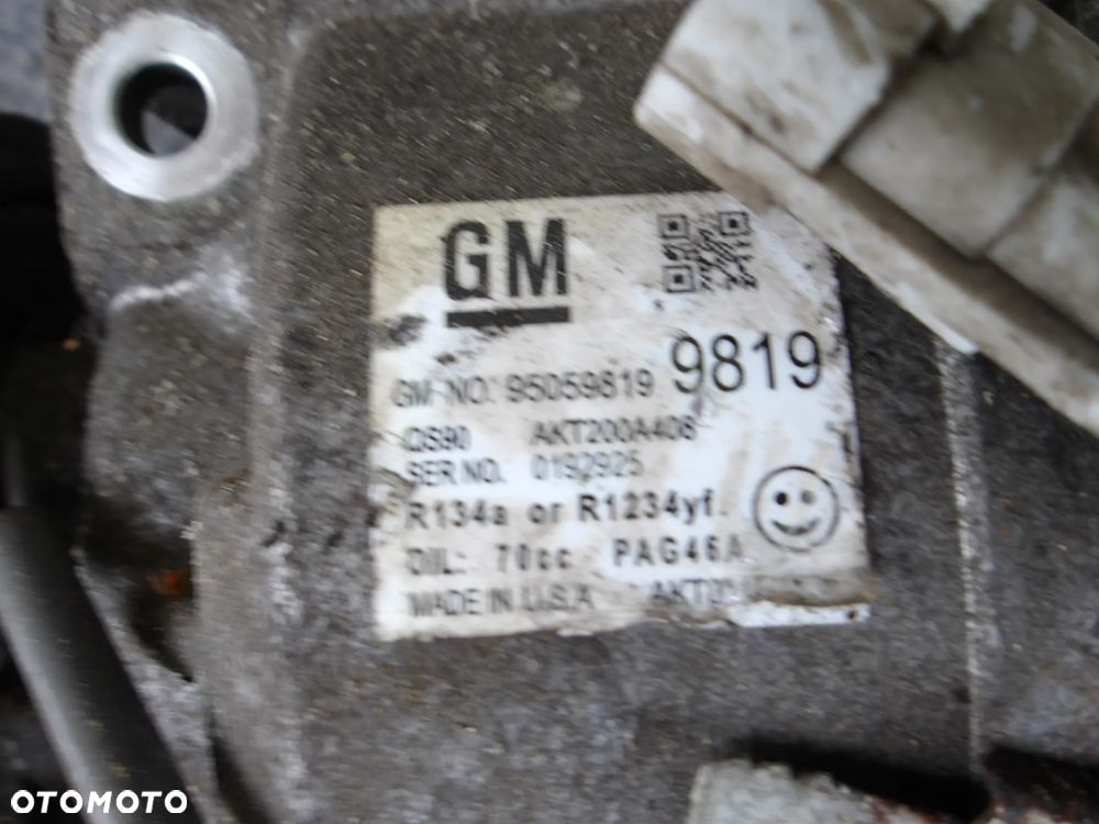 KOMPRESOR SPRĘŻARKA KLIMATYZACJI OPEL 950598199819 - 2