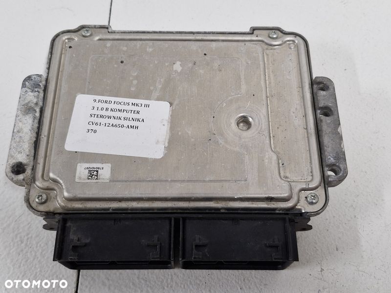 FORD FOCUS MK3 III 3 1.0 B KOMPUTER SEROWNIK SILNIKA CV61-12A650-AMH - 4