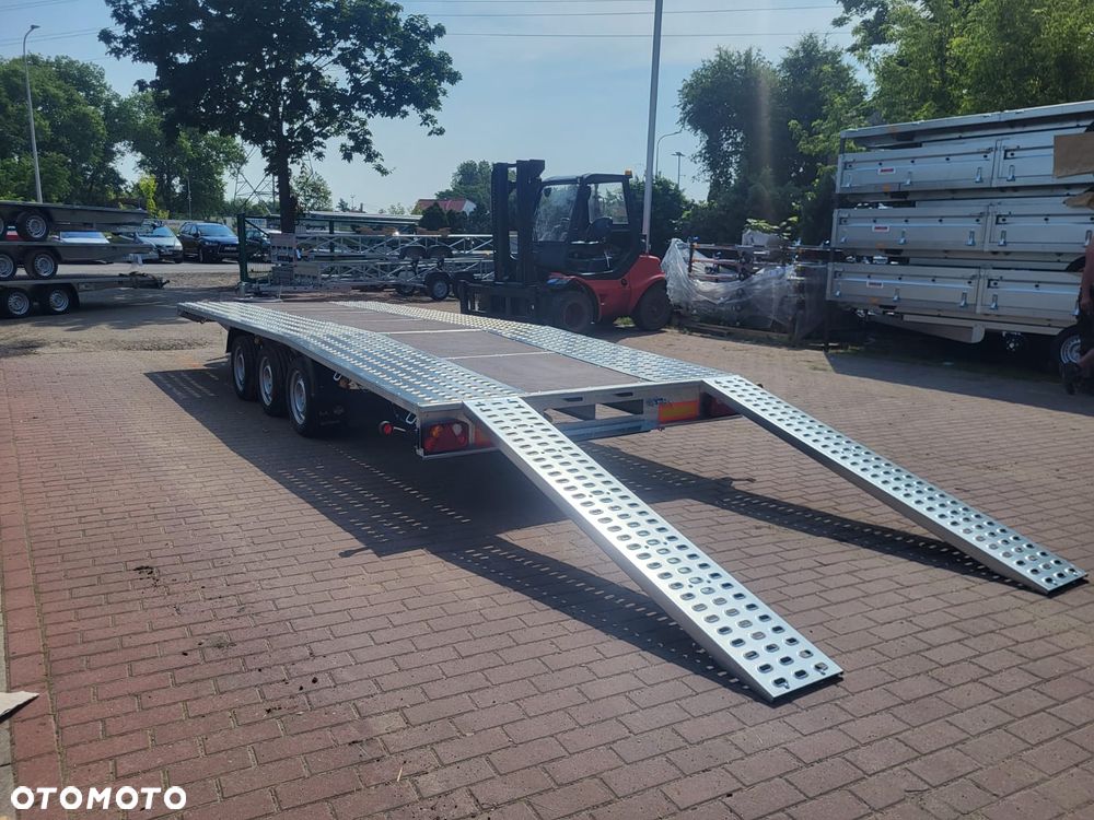 Niewiadów Przyczepa Niewiadów Jupiter NM 6x2,1m mocna rama spawana wypełnienie sklejka koła R13C - 7