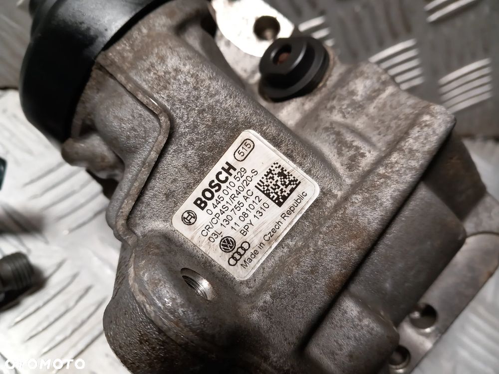 VW SKODA AUDI UKŁAD WTRYSKOWY 2.0 TDI KOMPLETNY 03L130089Q 03L130277J 03L130755AC - 6