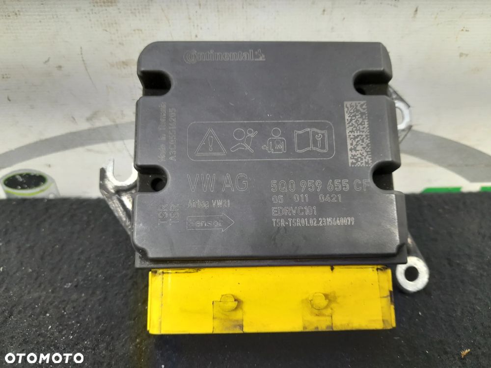 AUDI VW SKODA MODUŁ PODUSZEK AIRBAG 5Q0959655CF - 2