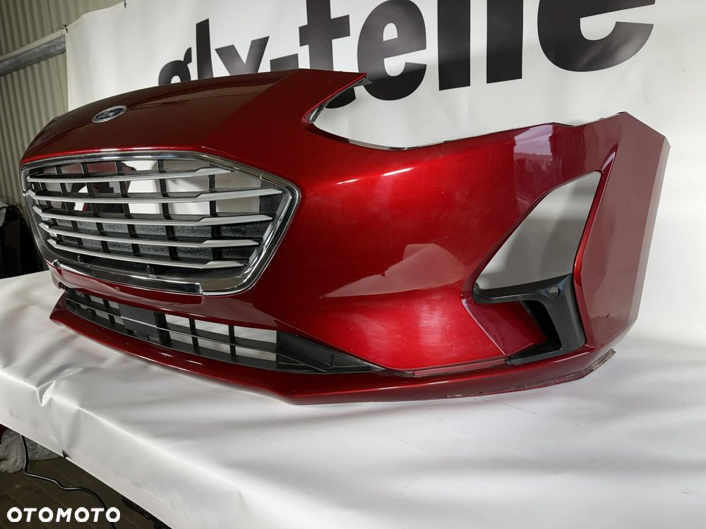 Ford Focus Mk4 Zderzak Przód Przedni PDC 2018-2021 Kolor: RR Ruby Red - 4