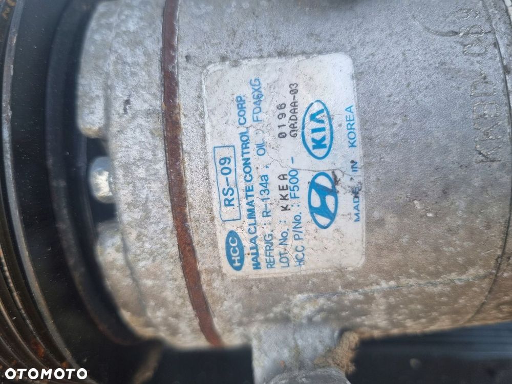 HYUNDAI i10 II KIA SPRĘŻARKA KLIMATYZACJI KLIMY KOMPRESOR F500QADAA - 3