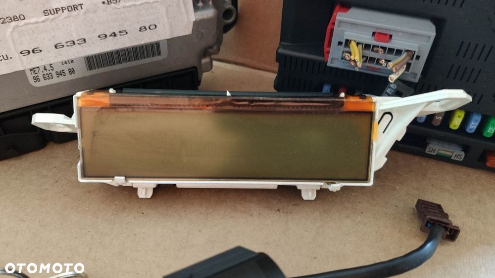 KOMPUTER STEROWNIK BSI IMMOBILIZER KLUCZYK CITROEN PEUGEOT 1.6 HDI 9663394580 9659285580 ORYGINAŁ - 4