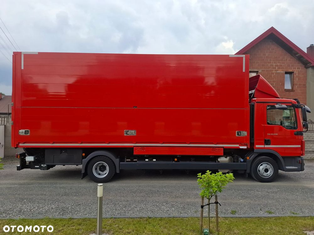 MAN TGL 12.220* AUTOMAT* SOLIDNY ALUMINIOWY KONTENER* BOCZNY ZAŁADUNEK* WINDA BAR 1500kg* WYJĄTKOWO ZADBANY* NIE ATEGO TGM LF FL EUROCARGO* Z NIEMIEC - 34