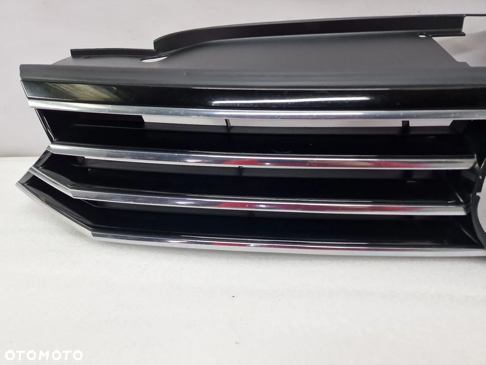 VW PASSAT B8 3G0 15-  ATRAPA / GRILL PRZEDNI PRZÓD NA WĄSKĄ GÓRNĄ LISTWĘ / CHROM , NR 3G0853651 / 3G0853651A / 3G0853653 , NR AUKCJI GL263 - 6