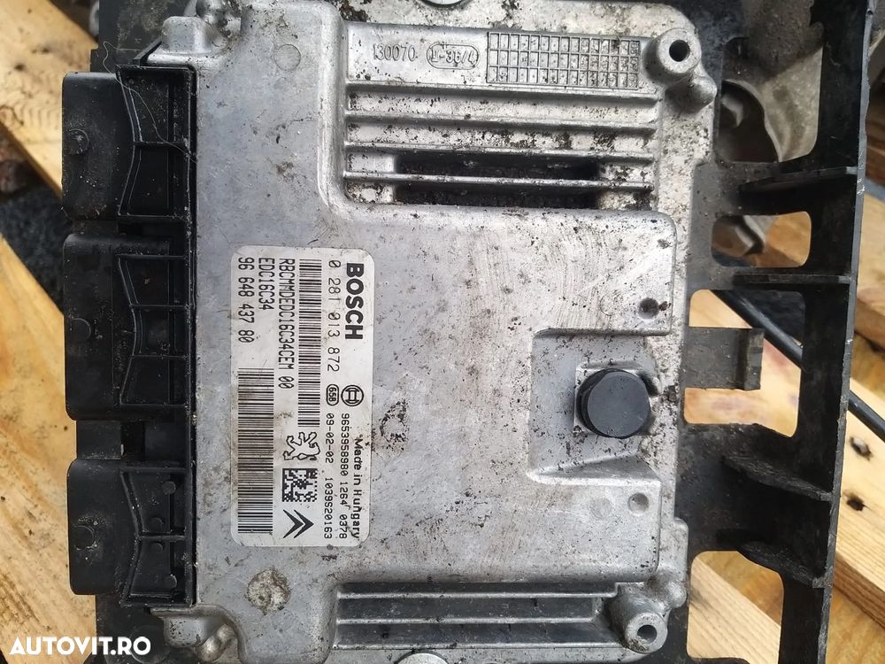 Calculator cod: 9664873780 pentru peugeot 207 1.6HDI - 1
