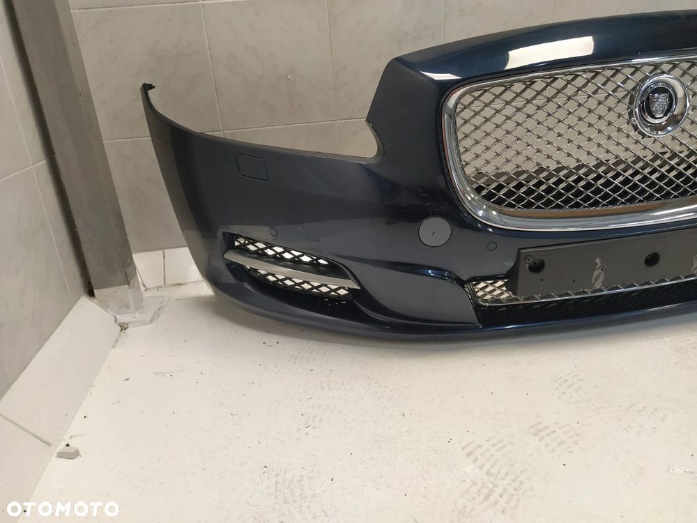 JAGUAR XJ X351 ZDERZAK PRZÓD PRZEDNI KOMPLETNY 4XPDC SPRYSKIWACZE GRILL ATRAPA CHŁODNICY ZNACZEK WIĄZKA ORYGINAŁ - 3