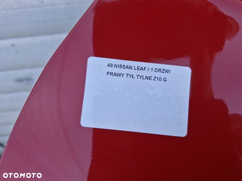 NISSAN LEAF I 1 DRZWI PRAWY TYŁ TYLNE Z10 G - 3