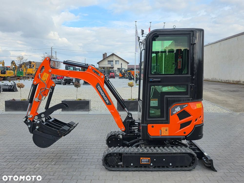 Inny NOWA minikoparka TORQMATIK TM 16, SILNIK KUBOTA - 2