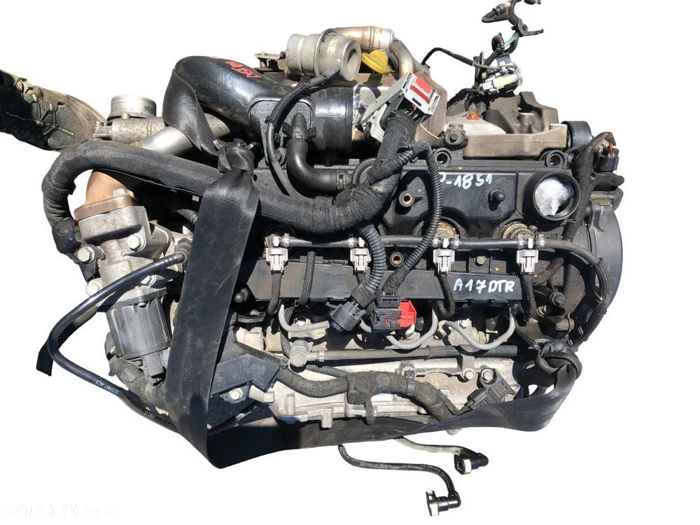 silnik kompletny słupek a17dtr opel zafira b astra j corsa d 1.7 diesel 125km - gwarancja wysyłka - 1