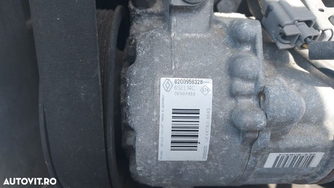 Compresor climatizare AC Renault Megane 3, 1.4 TCe - 2