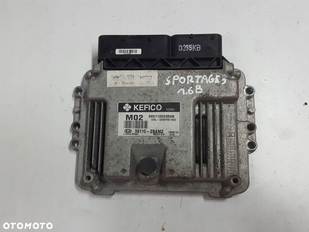KIA SPORTAGE 3 III 10-15r 1.6 GDI KOMPUTER STEROWNIK SILNIKA 39110-2BAM2 - 1