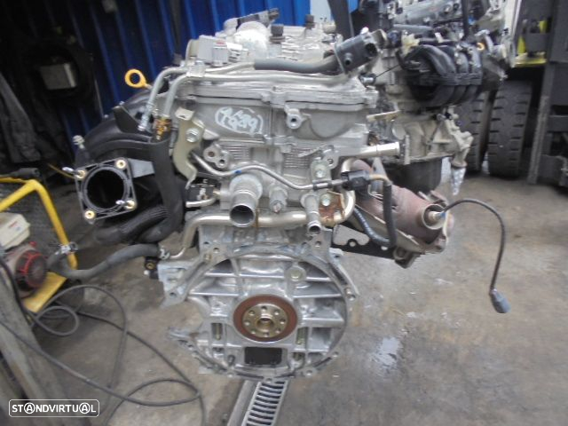 Motor 1Z RE32U TOYOTA AURIS 1 FASE 1 2007 1.6I 125CV 5P PRETO - 2