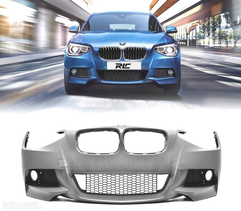 PARA-CHOQUES BMW F20 F21 11-15 PDC SEM SRA LOOK M TECH - 1