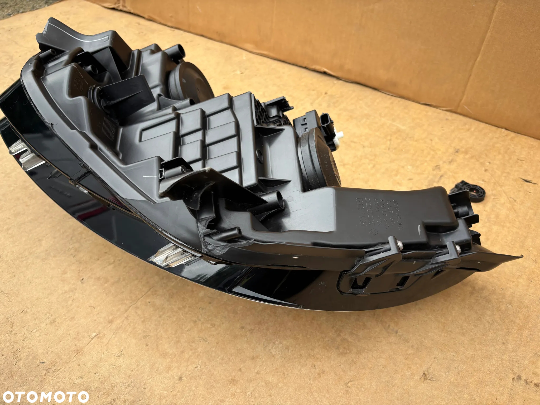 Oryginalna Lampa Przednia Prawa Renault Scenic IV 4 260101685R H7 Led Europejska - 11