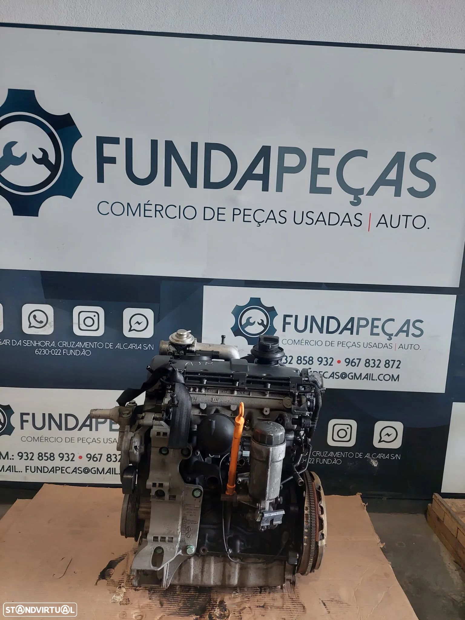 Motor VW Pd 115cv 1.9 Tdi Ref: AJM - 1