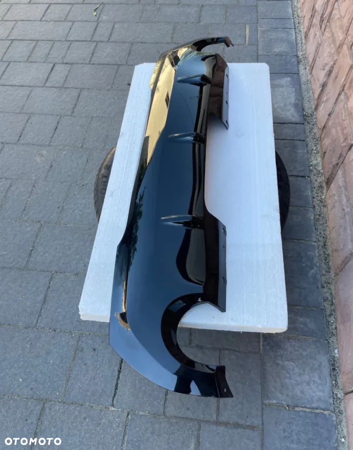 BMW 1 F40 M-PAKIET 19- DYFUZOR / SPOJLER ZDERZAKA  tył nakładka listwa tylnia - 3