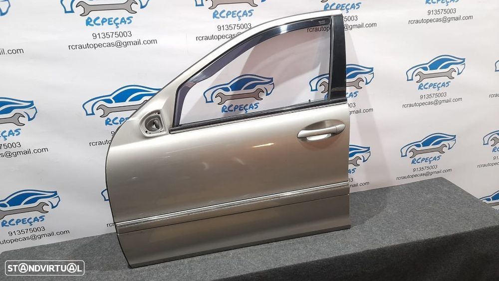 PORTA PORTAS FRENTE FRONTAL ESQUERDA MERCEDES BENZ CLASS C W203 A2037200105 2037200105 FECHO ELEVADOR MOTOR PUXADOR VIDRO RETROVISOR RETROVISORES - 4