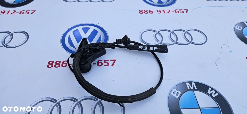 Audi A3 8P Linka otwierania maski silnika Cięgno Dźwignia maski silnika 8P0823535B - 4