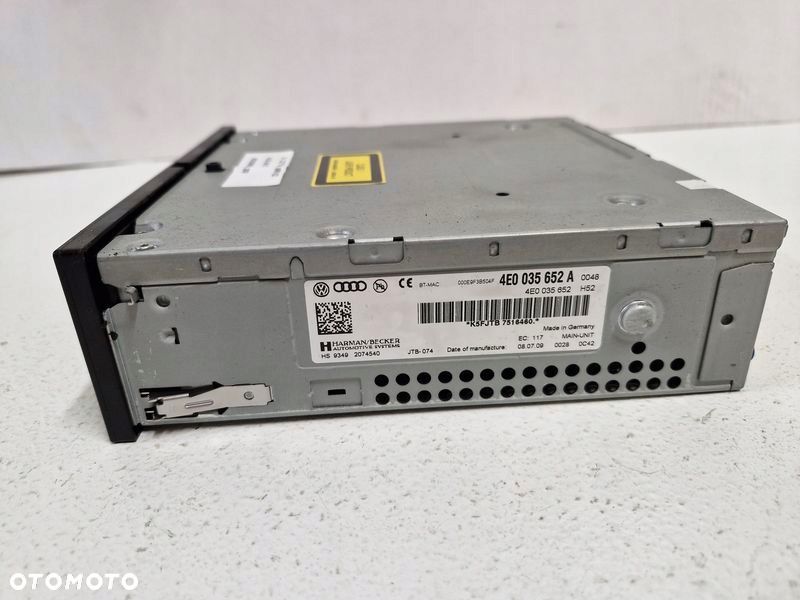 AUDI A6 C6 CZYTNIK KART NAWIGACJI MMI SD 4E0035652A - 5