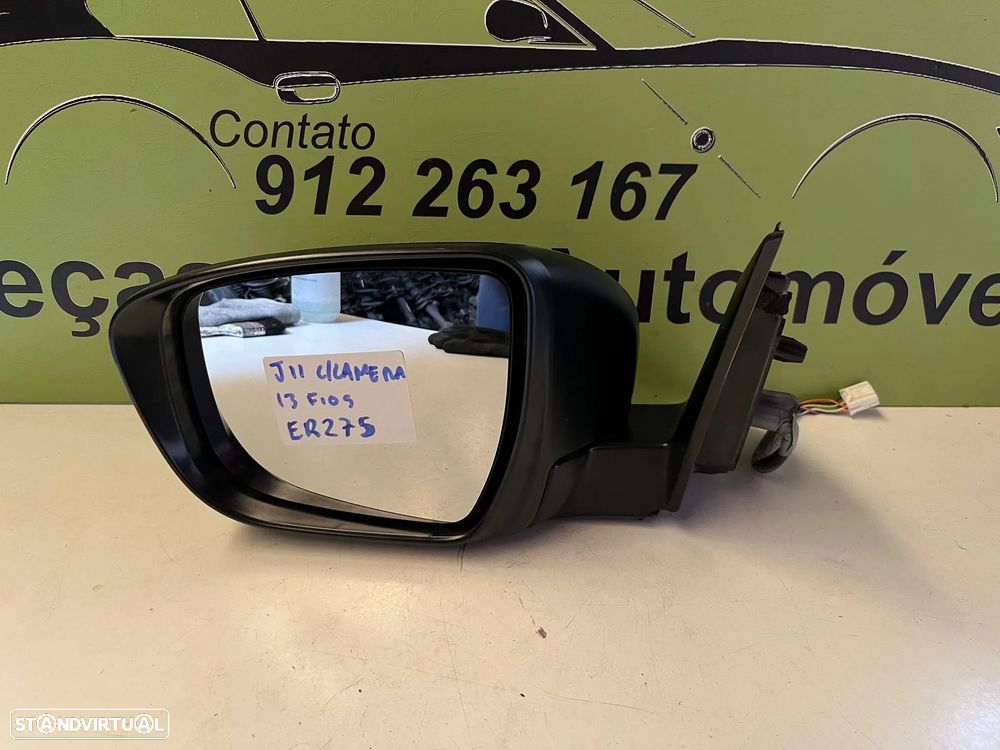 NISSAN QASHQAI J11 C/ CAMARA ESPELHO RETROVISOR ESQUERDO - ER275 - 4