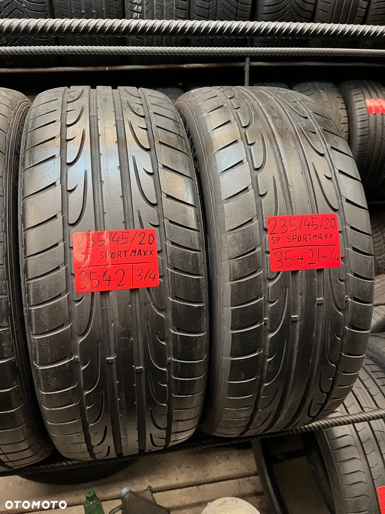 235 45 20 Dunlop Sp SportMaxx 4szt opony letnie - 3