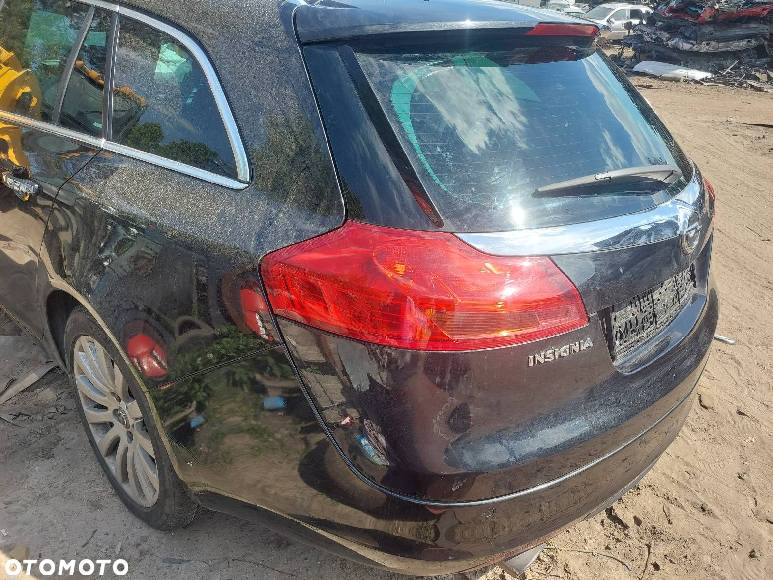 KOMPLETNY TYŁ OPEL INSIGNIA A Z22C KLAPA ZDERZAK LAMPY - 4
