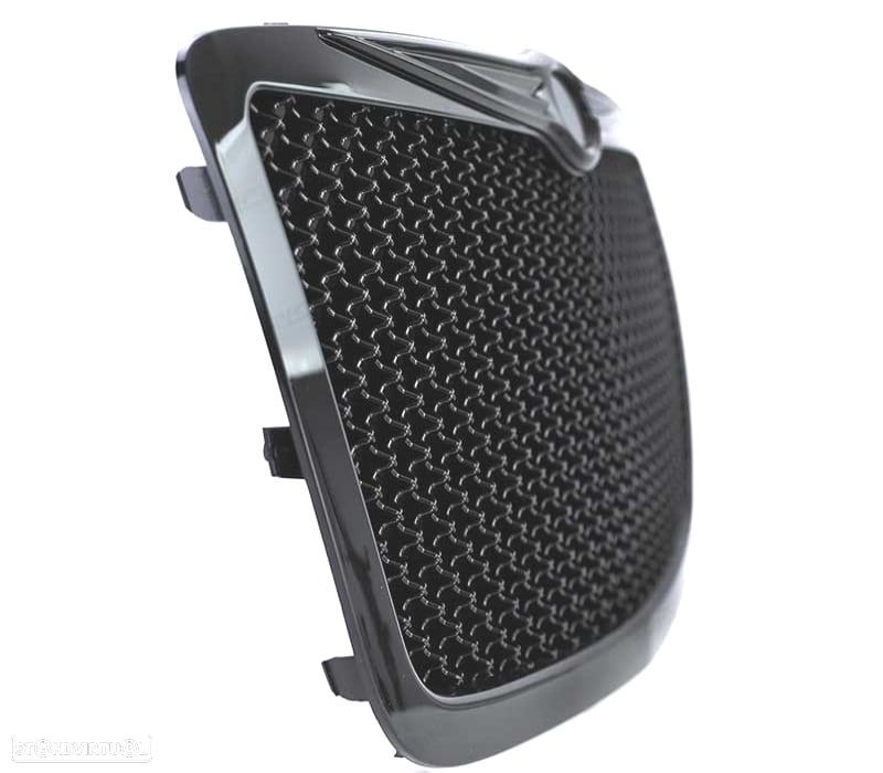 GRELHA CHRYSLER 300C 04-11 LOOK BENTLEY PRETO BRILHANTE - 5