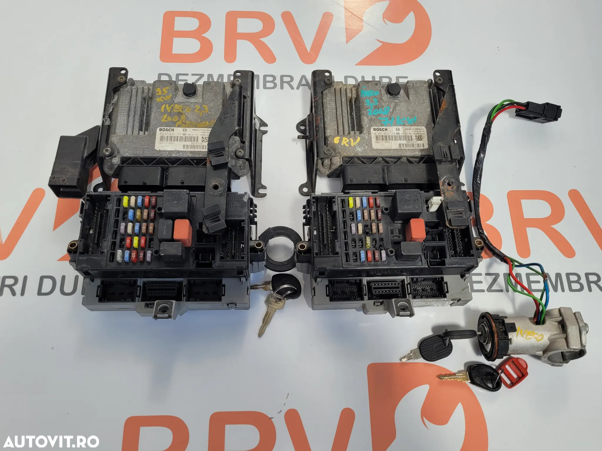 Calculator / Kit Pornire complet 2,3/3,0 motorizare pentru Iveco Daily Euro 4 (2006-2011) - 2
