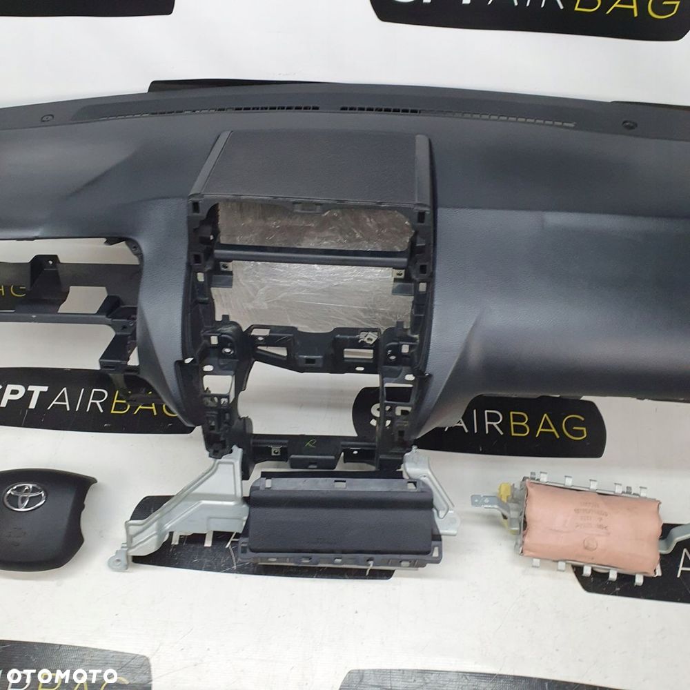 TOYOTA LAND CRUISER 150 DESKA ROZCZIELCZA KONSOLA KOKPIT PULPIT PODUSZKI AIRBAG AIR BAG KIT SET - 3