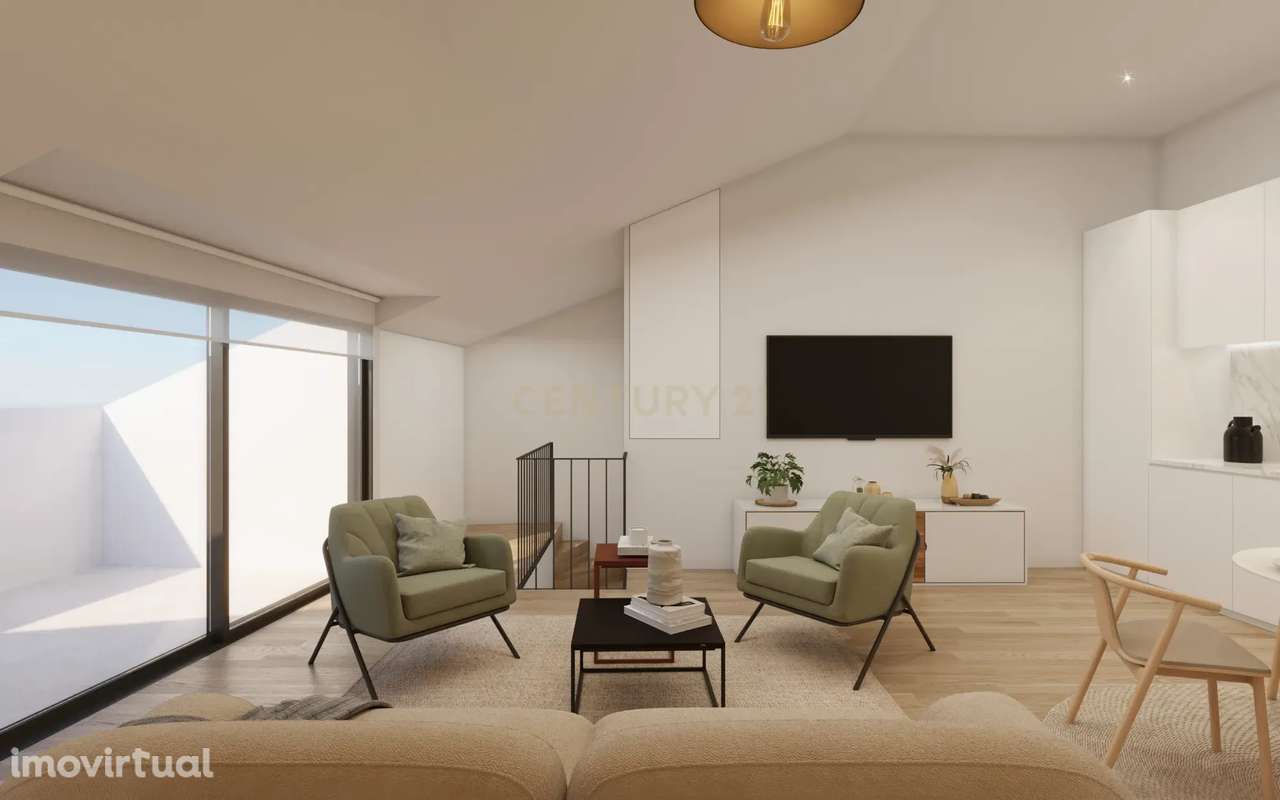 T2 Duplex no último piso no Villa 458 - Grande imagem: 2/22