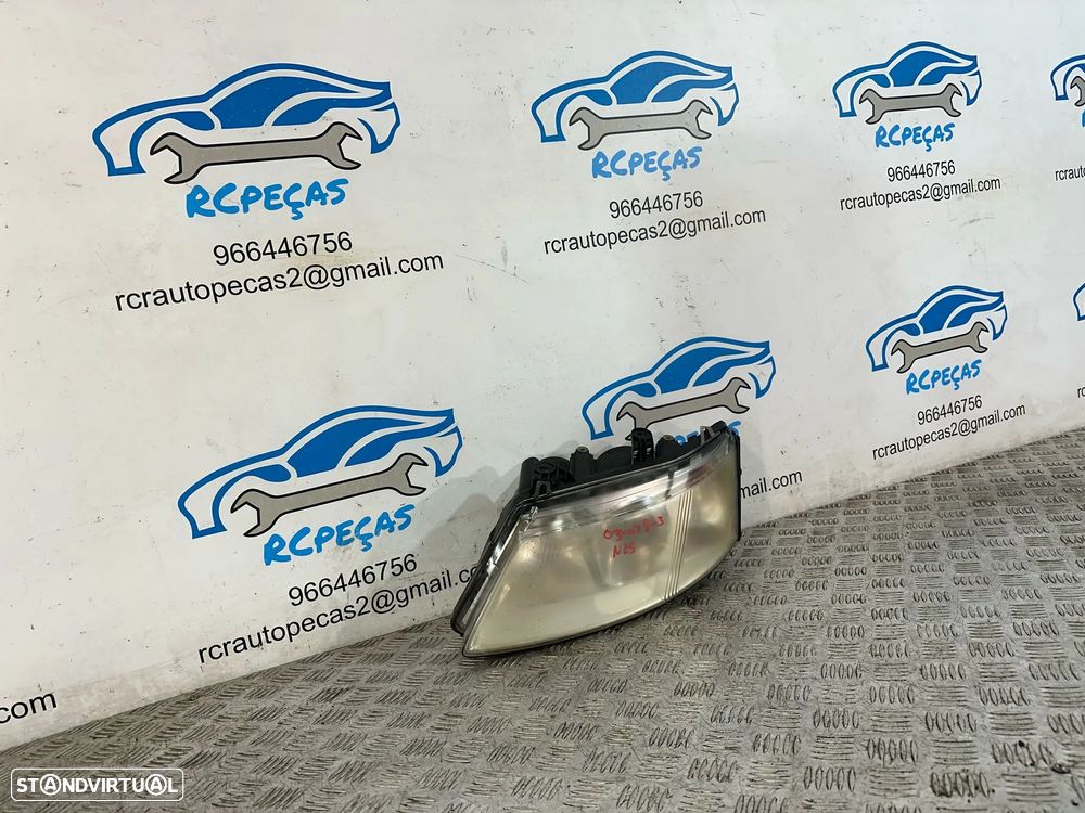 .Otica Farol Frontal Frente Esquerda Saab 93 9-3 YS3F 2002 - 2012 - 3