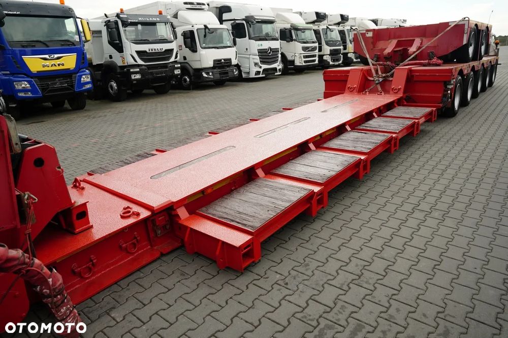 Nooteboom EURO -111-25-ID   NISKOPODWOZIE / ROZCIĄGANA / INTERDOLL / LAWETA / 7  OSI /  OSIE SKRĘTNE / SAF / ŁADOWNOŚĆ : 74 000 KG ! - 29