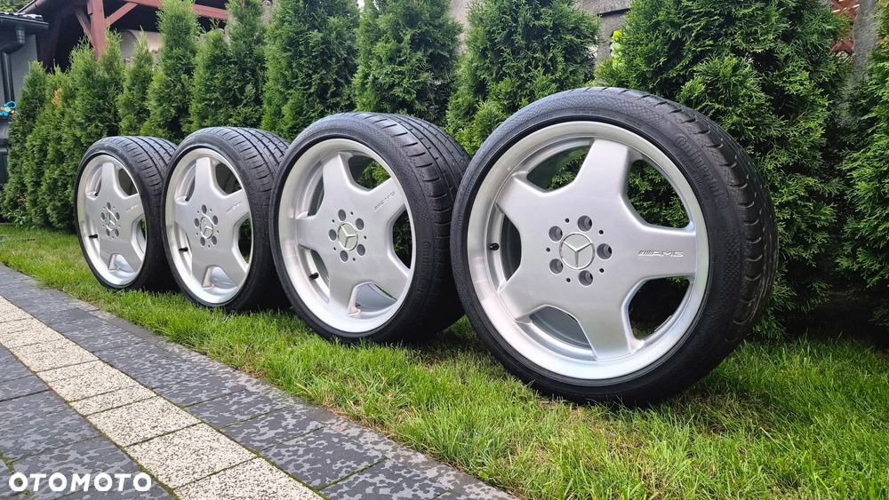 MERCEDES 18 AMG MONOBLOCK CNC MONOBLOK W215 W220 W140 W124 R129 9.5J 8.5J  5X112 FELGI KOŁA ALUMINIOWE - 3