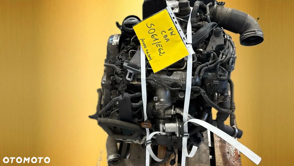 Volkswagen CBA 2.0 diesel silnik kompletny z pełnym osprzętem gotowy do montażu VIDEO PRACY SILNIKA - WHATSAPP LUB LINK W OPISIE - 5