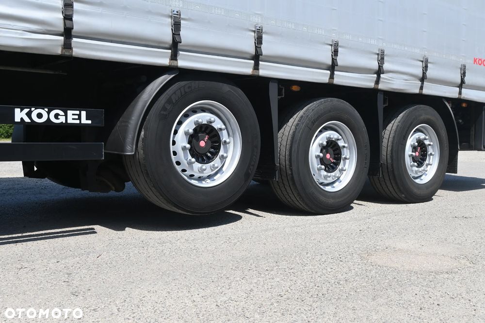 Kögel SN-24/ STANDARD / SAF / PODNOSZONY DACH / PODNOSZONA OŚ!!! - 10