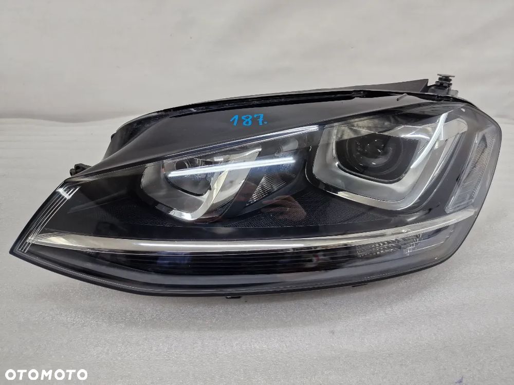 VW GOLF VII 12- BI-XENON BIXENON BI XENON NIESKRĘTNY LEWA LAMPA PRZEDNIA PRZÓD , NR 5G1941031 , NR AUKCJI LL187 - 1