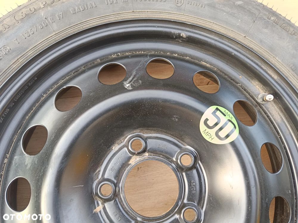 BMW E60 E61 KOŁO DOJAZDOWE ZAPASOWE 135/80 17 ET18 - 3