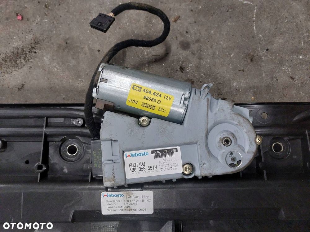 SZYBERDACH AUDI A6 C6 KOMBI AVANT 4B0959591H 4F9877041B - 4