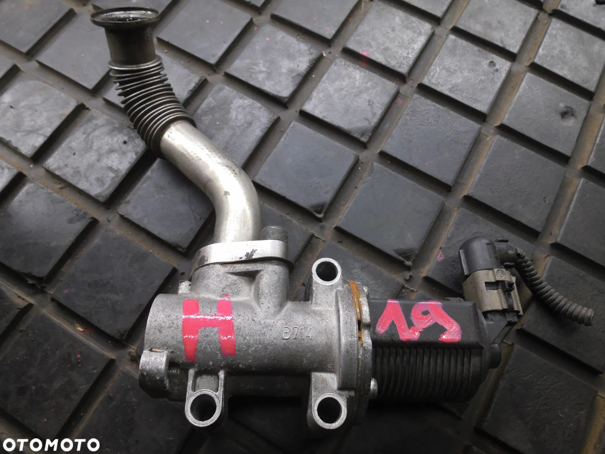 EGR OPEL ASTRA H 1.9 CDTI 8V +RURKA EGR KOMPLET - 1