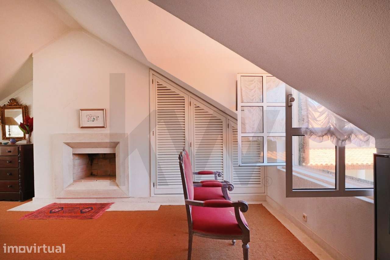 Apartamento de Charme  com Vista Mar para Arrendamento nas Azenhas do - Grande imagem: 2/33