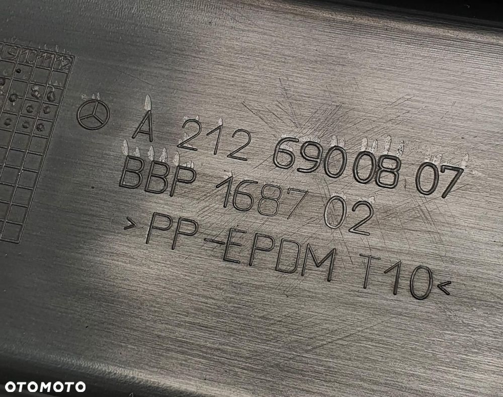 OSŁONA PODWOZIA TYŁ MERCEDES CLS W218 A2126900807 - 3