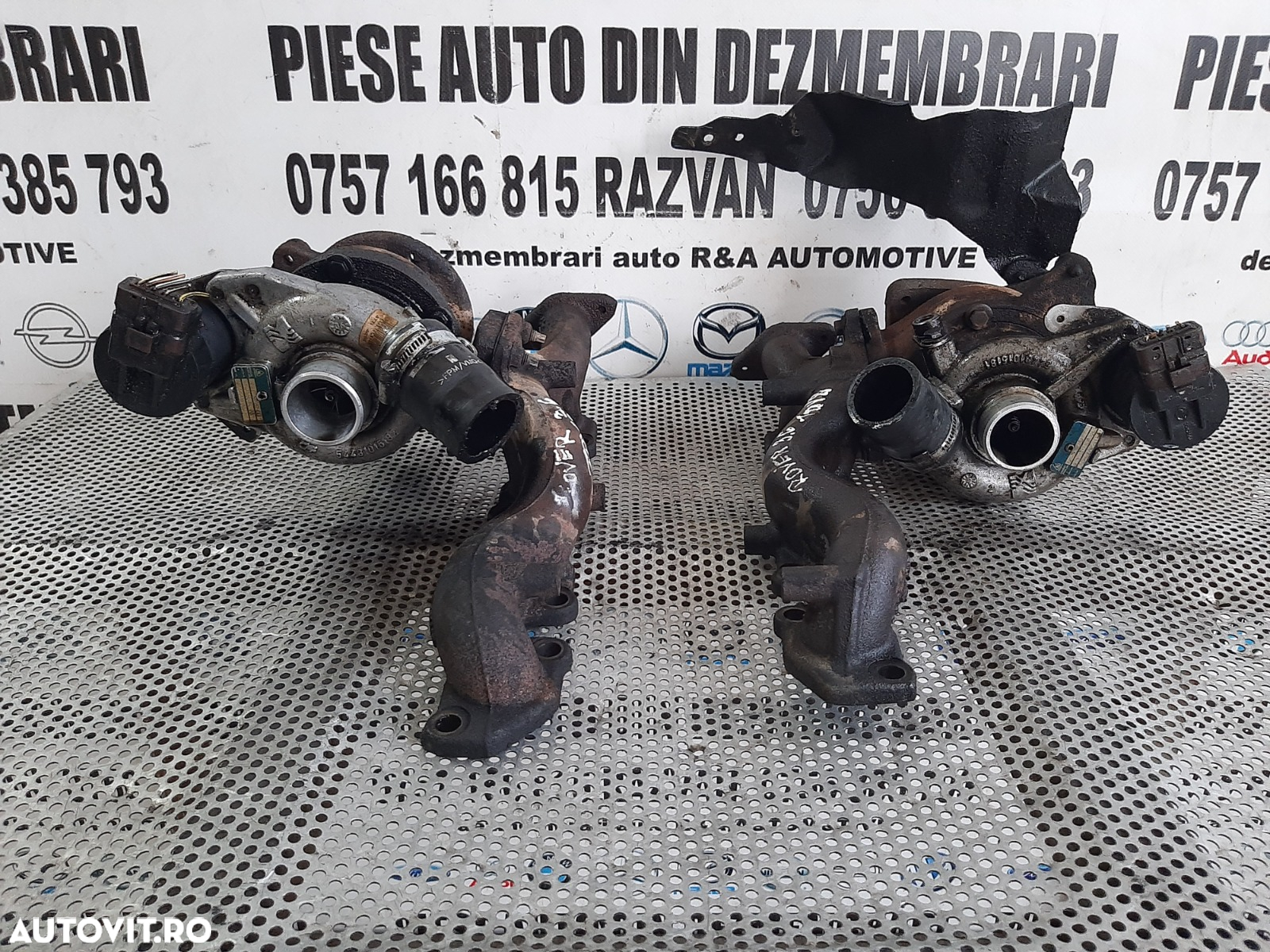 Turbo Turbina Bi-Turbo Stanga Dreapta Land Rover Range Rover Vogue L322 Sport L320 3.6 Tdv8 Motor 3 - 2